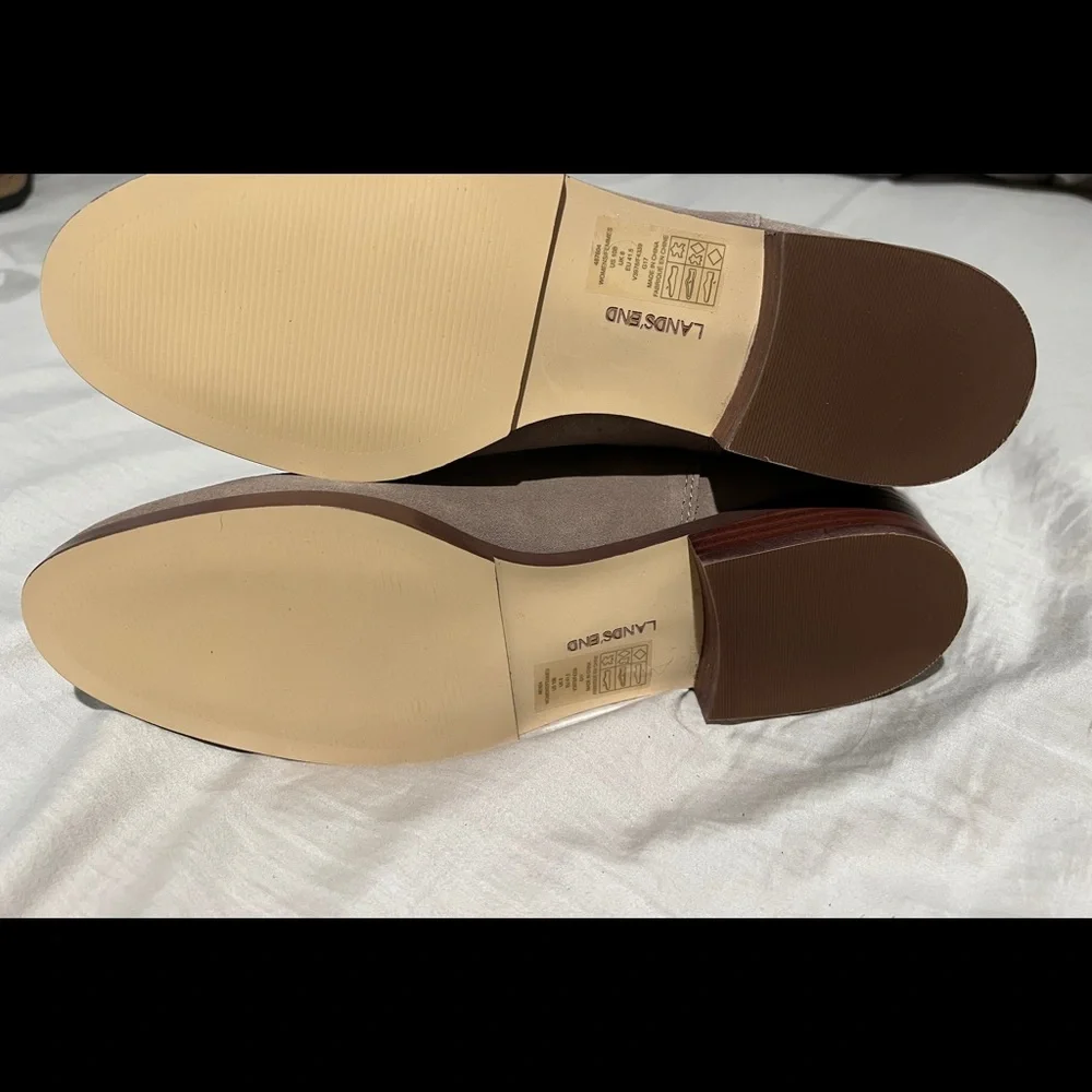 Land’s End tan suede boots size 10B - Picture 9 of 10